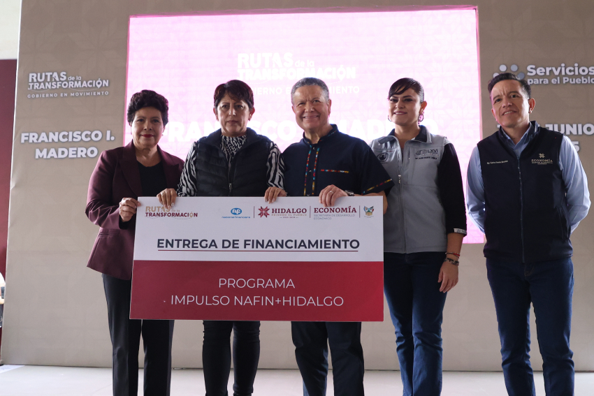 Infraestructura, educación y apoyos sociales para la población del Valle del Mezquital