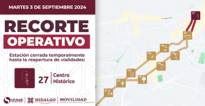 Sitmah anuncia un recorte operacional en la estaci&oacute;n Centro Hist&oacute;rico.
