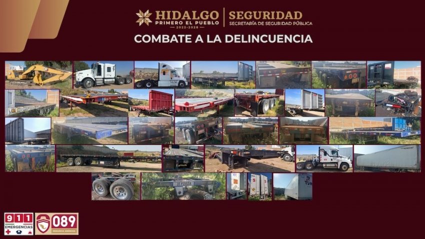 SSPH recupera 33 unidades robadas en predio clandestino