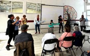 Llevan a cabo encuentro de canto intergeneracional