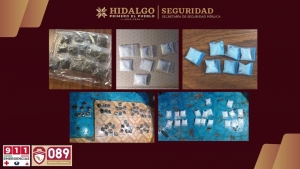 Polic&iacute;a Estatal detiene en San Bartolo Tutotepec a narcomenudistas con m&aacute;s de 700 dosis de presunta droga