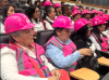 Cascos Rosas Hidalgo fortalecen capacidades para empoderar el liderazgo femenino en el sector h&iacute;drico