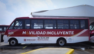 Hidalgo fortalece la movilidad inclusiva con nuevas unidades adaptadas y tarifas especiales