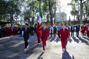 Realizan lunes c&iacute;vico en el CREN &ldquo;Benito Ju&aacute;rez&rdquo;