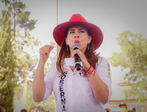 Candidato de morena gasta millones de pesos en atacarme: Carolina Viggiano