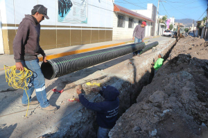Contin&uacute;an acciones para mejorar el sistema de alcantarillado sanitario en la Zona Metropolitana de Pachuca